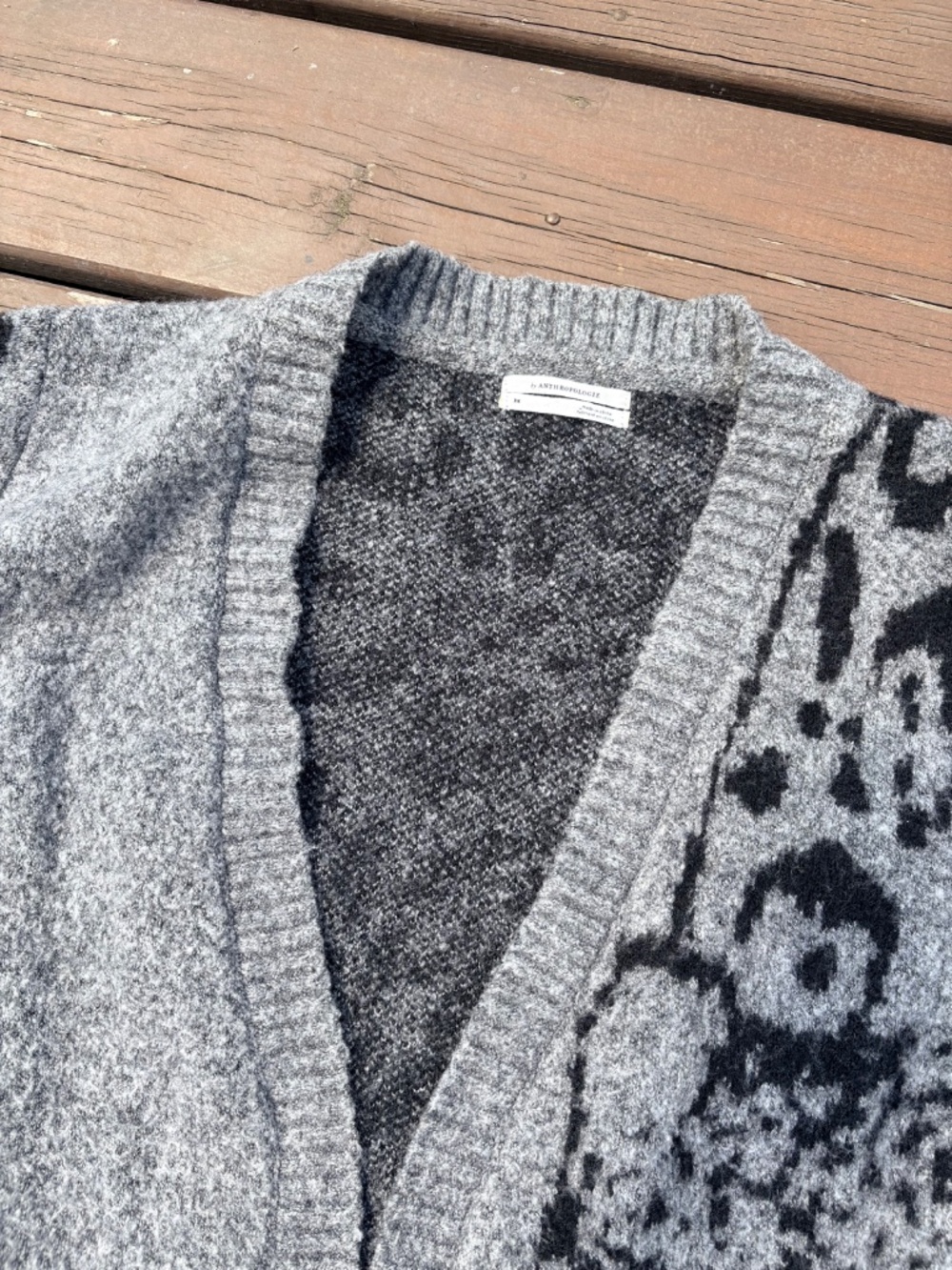 Anthropologie Moth Averie/Havasu Leopard Cardigan – Size 3X - Picture 2 of 6